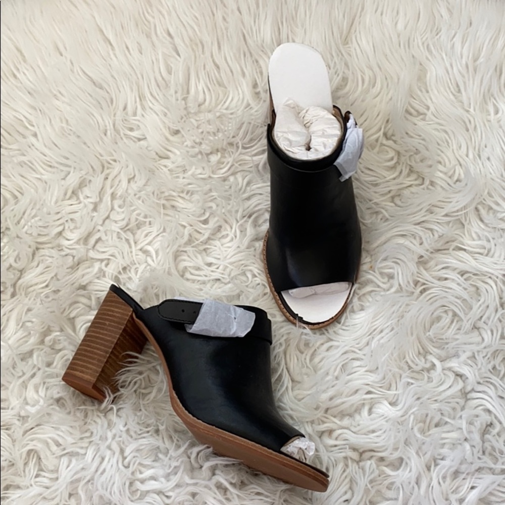 NEW • Madewell • The Riley Convertible Mule Black - Picture 7 of 9